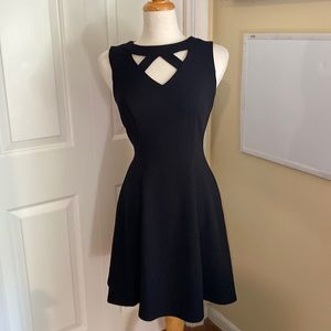 NWT Size 2 black cocktail dress.